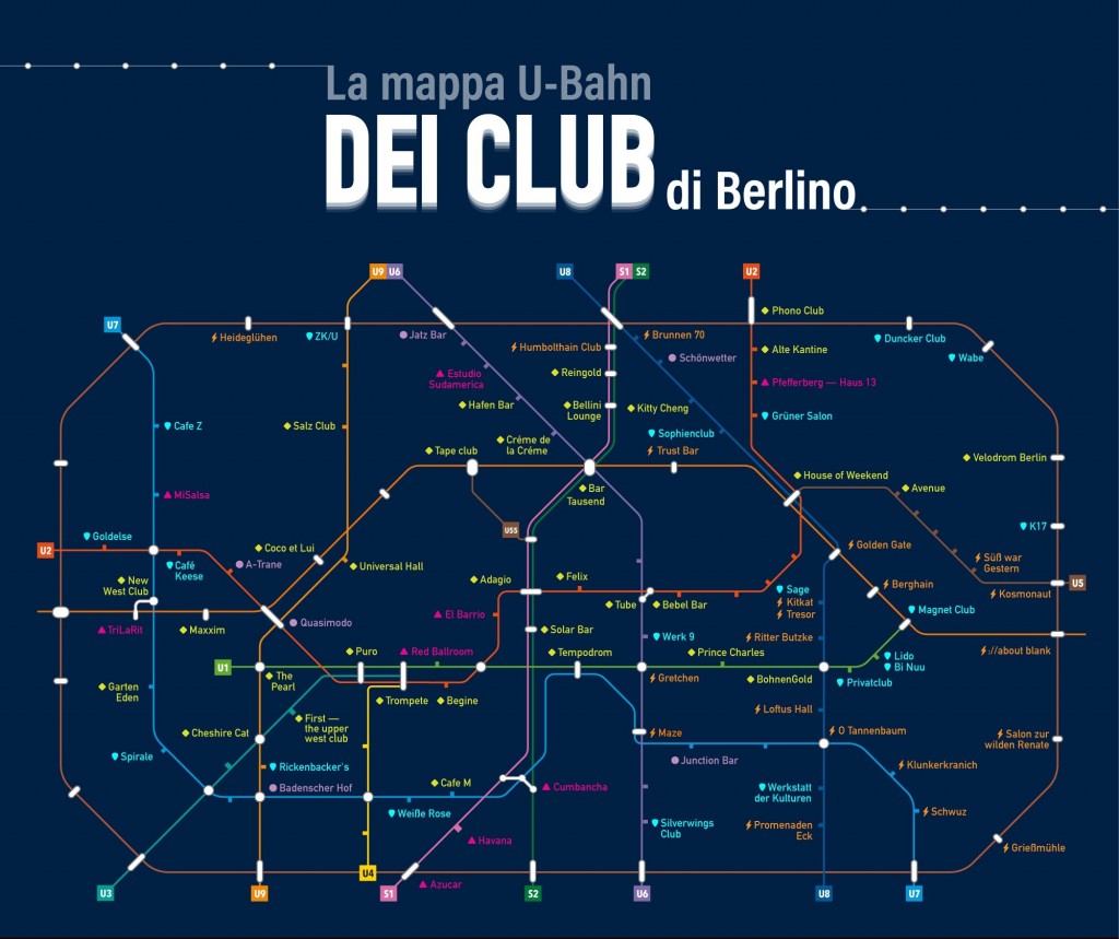mappa metro locali berlino