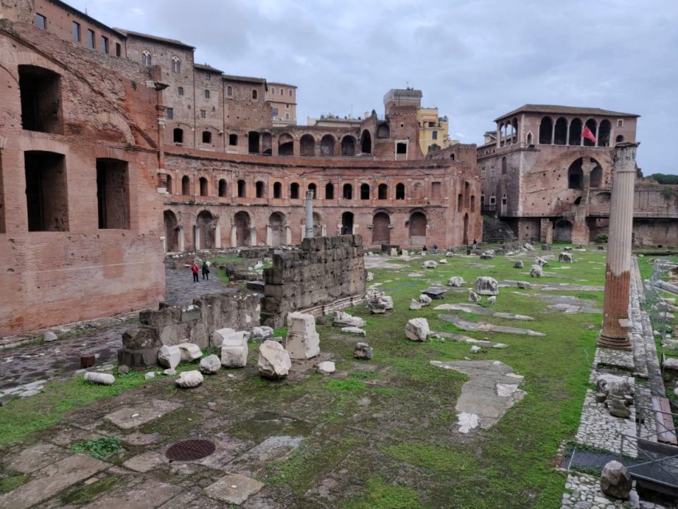 Foro romano restaurato dei Mercati di Traiano