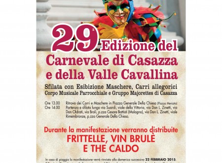 Carnevale di Casazza edizione 2015