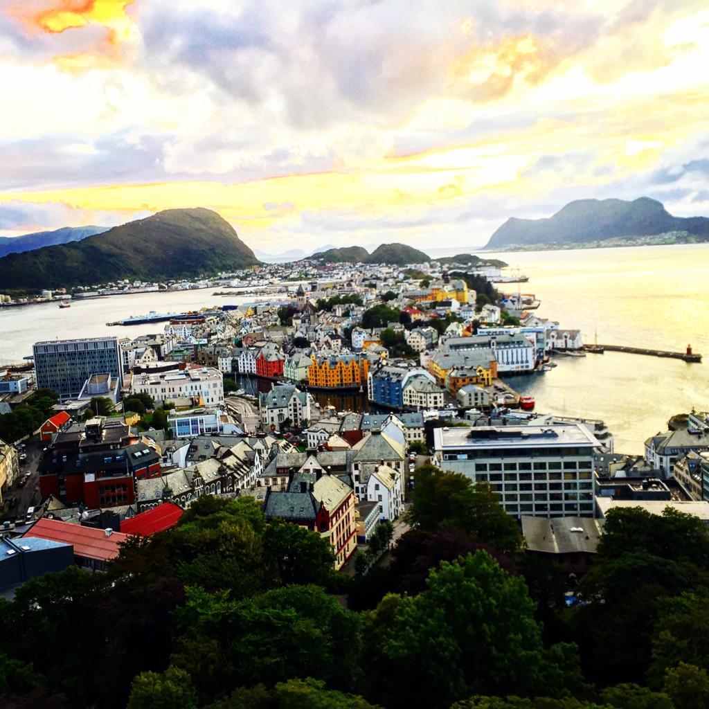 panorama di Alesund: una delle 5 cose da vedere