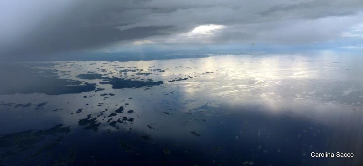 Foto dall'aereo in Svezia