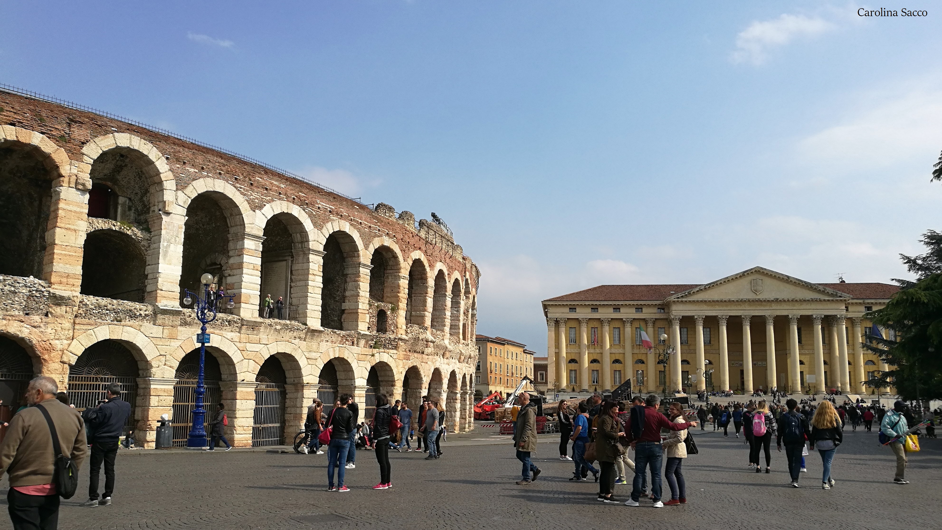 Arena di Verona e Palazzo Barbieri