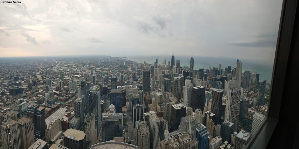 Chicago, vista dalla Willis Tower